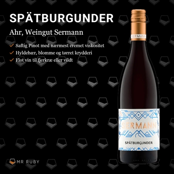 2022 Spätburgunder Trocken, Weingut Sermann, Ahr, Tyskland